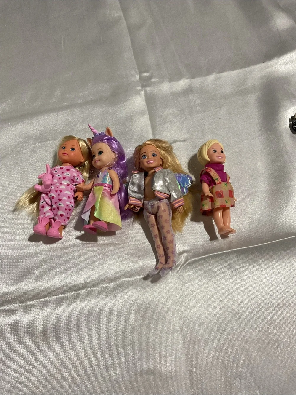 Assorted Girls Fashion Doll Set - Pink, Purple, Blonde